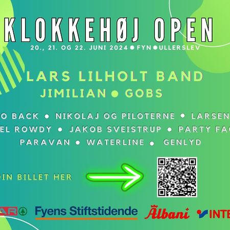 Klokkehoj Bed & Breakfast Ullerslev Eksteriør bilde